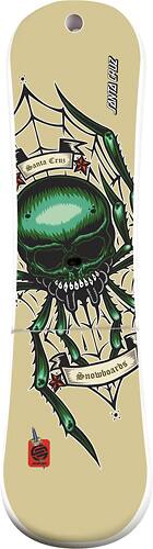 Action Sport Drives - Santa Cruz Spider SnowDrive 16GB USB 2.0 Flash Drive - Pattern - Larger Front