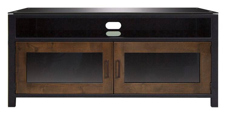 Bell'O - A/V Cabinet for Most Flat-Panel TVs Up to 50" - Cocoa - Larger Front