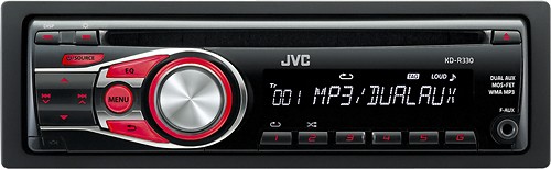 BestBuy.com deals on JVC KDR330 50W x 4 MOSFET In-Dash CD Deck