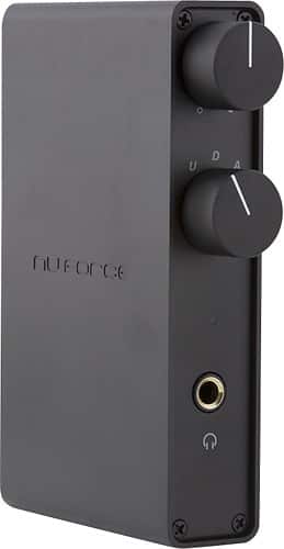 NuForce - Icon HDP Digital-to-Analog Converter - Black - Angle