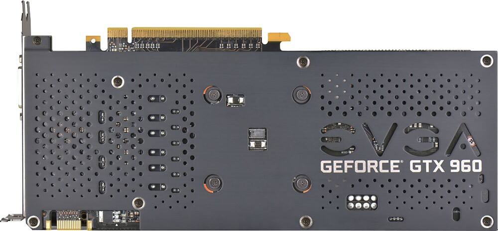 EVGA - GeForce GTX 960 2GB GDDR5 PCI Express 3.0 Graphics Card - Black - AlternateView2 Zoom