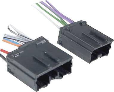 Metra - Turbo Wire Aftermarket Radio Wire Harness Adapter for Select Volvo Vehicles - Gray - Angle