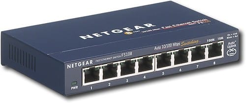 NETGEAR - ProSafe Ethernet Switch - Angle