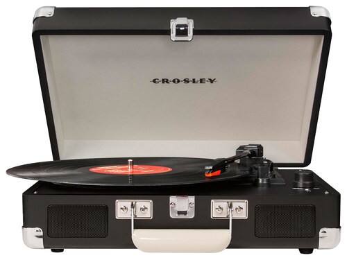 Crosley - Cruiser Portable Turntable - Chalkboard - Larger Front