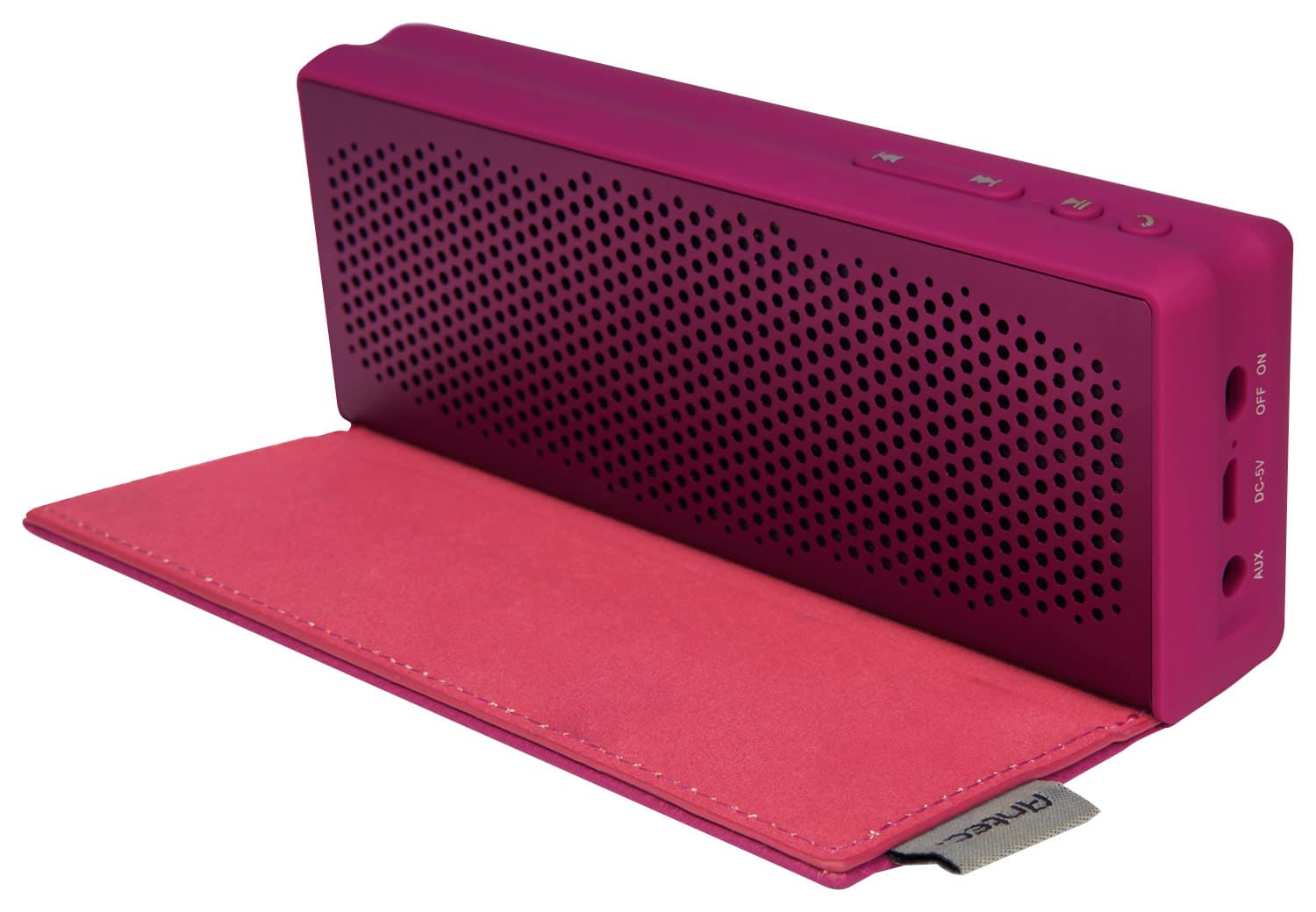 Antec - Note Portable Bluetooth Speaker - Purple - Larger Front