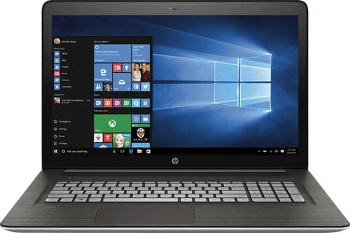 HP - ENVY 17.3" Touch-Screen Laptop - Intel Core i7 - 16GB Memory - 1TB Hard Drive - Linear Carbon/Natural Silver - Larger Front