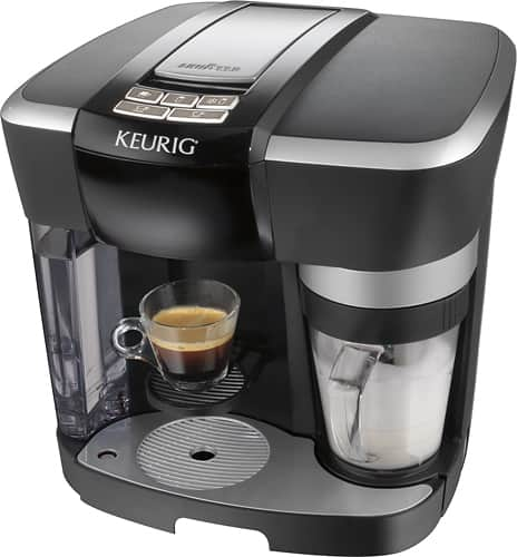 Keurig - Rivo Single-Serve Brewer - Black - Angle