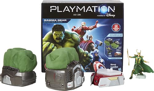Hasbro - Playmation Marvel Avengers Starter Pack - Green/Gray - Larger Front