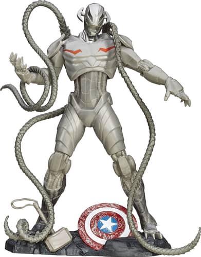 Hasbro - Playmation Marvel Avengers Ultron Deluxe Smart Figure - Gray - Larger Front