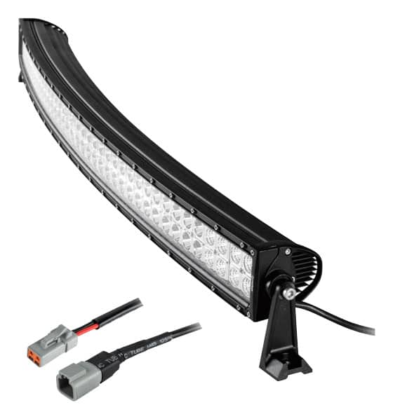 Best Buy Heise 30 Curved Dual Row LED Light Bar Black HE DRC30