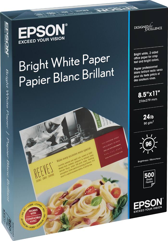 Epson - Bright White Paper - White - AlternateView11 Zoom