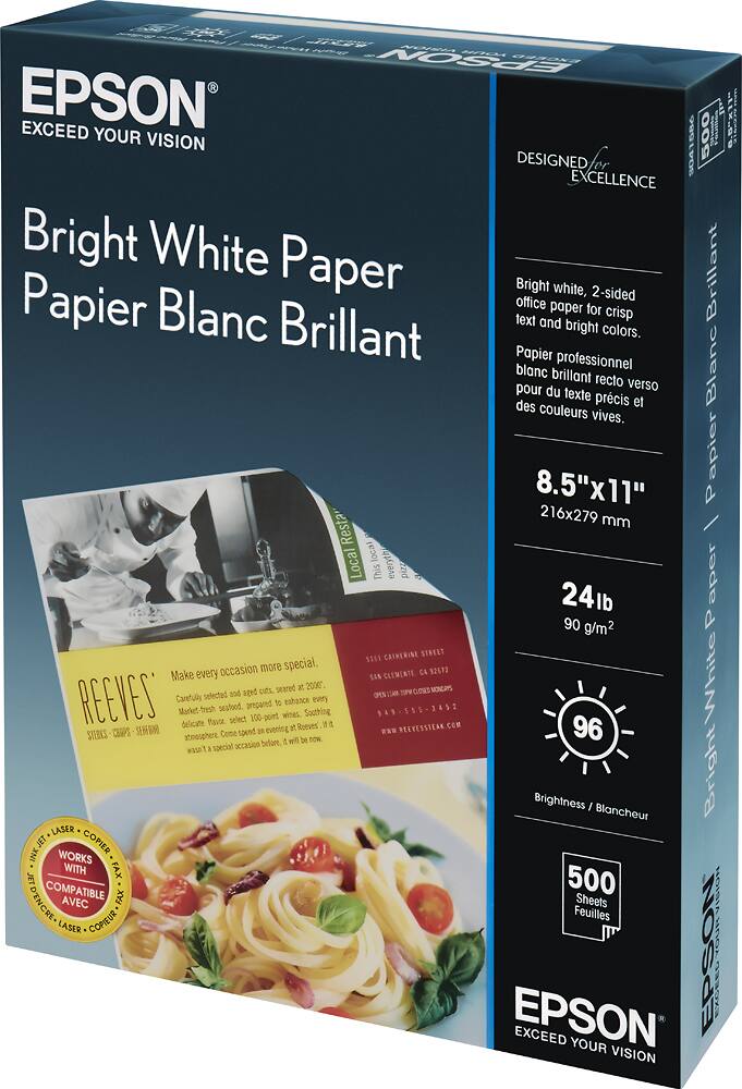Epson - Bright White Paper - White - AlternateView12 Zoom