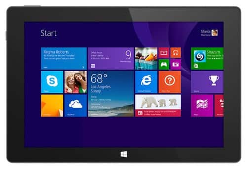 Hipstreet - W10 - 10" - Intel - 32GB - With Keyboard - Black - Larger Front