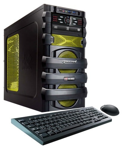 CybertronPC - Unleashed-G9 Desktop - AMD FX-Series - 8GB Memory - 1TB Hard Drive - Yellow - Larger Front