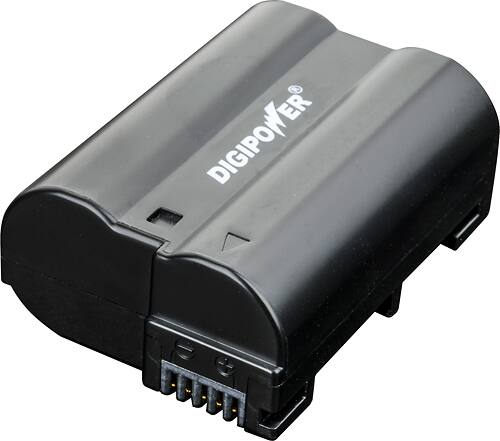 DigiPower - Refuel Rechargeable Lithium-Ion Battery - Black - Larger Front