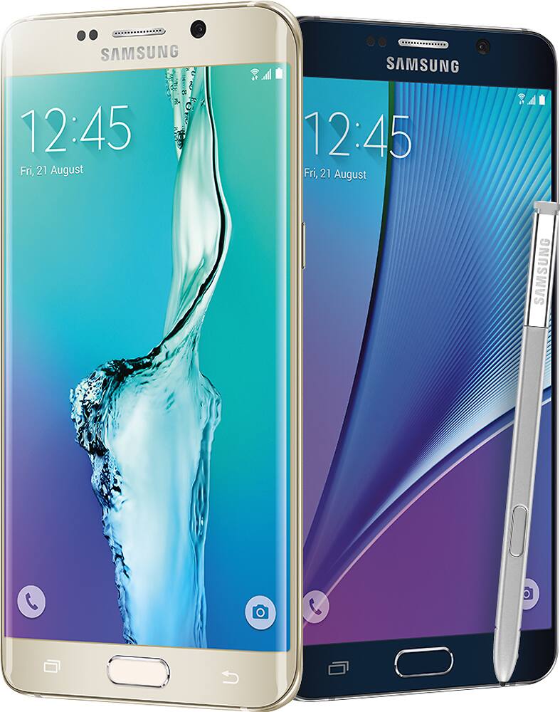 Samsung - Galaxy S6 edge+ 4G LTE with 32GB Memory Cell Phone - Gold (Sprint) - AlternateView16 Zoom