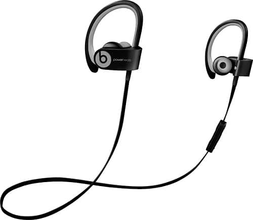 Beats by Dr. Dre - Powerbeats2 Wireless Earbud Headphones - Black - Larger Front