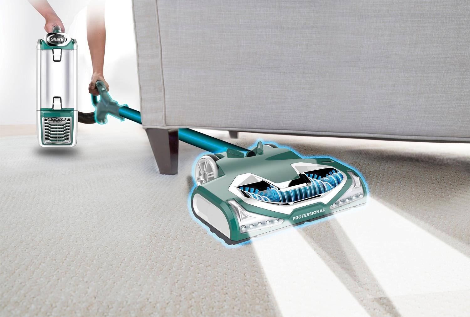 Shark - Rotator Powered Lift-Away Speed Bagless Upright Vacuum - Emerald - AlternateView12 Zoom