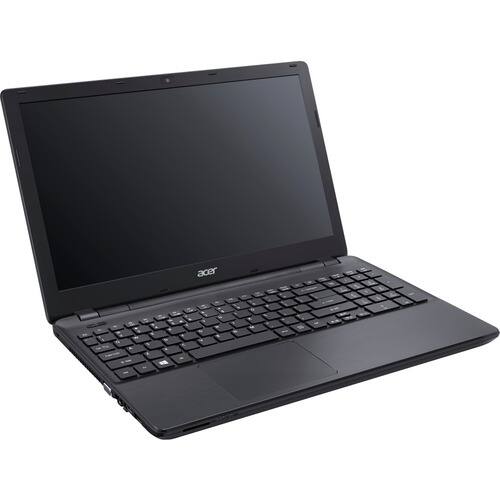 Acer - Aspire E5 15.6" Laptop - Intel Celeron - 4GB Memory - 500GB Hard Drive - Black - Larger Front