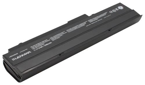 Lenmar - Lithium-Ion Battery for Asus Eee PC 1015P Series Laptops - Black - Larger Front