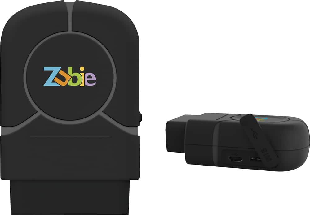 Zubie - In-Car Wi-Fi and Vehicle Monitoring Device - Black - AlternateView11 Zoom