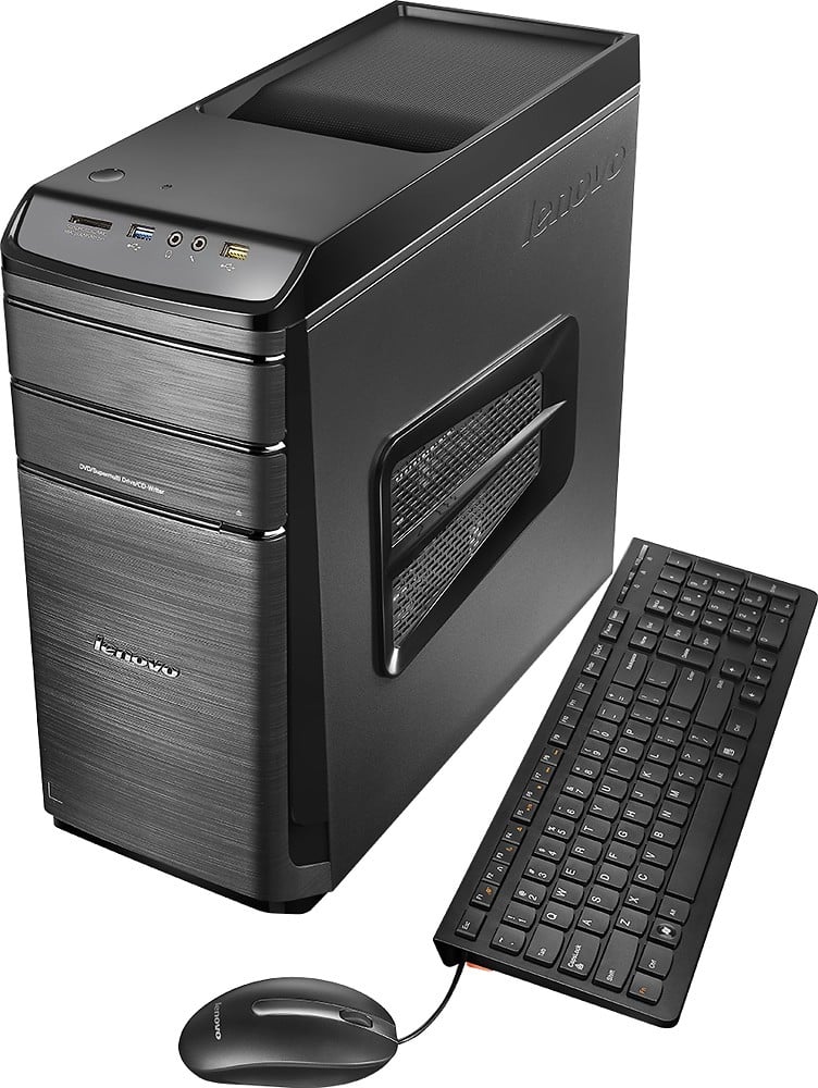 Lenovo - Ideacentre 700 Desktop - Intel Core i5 - 8GB Memory - 1TB+8GB Hybrid Hard Drive - Black - AlternateView11 Zoom