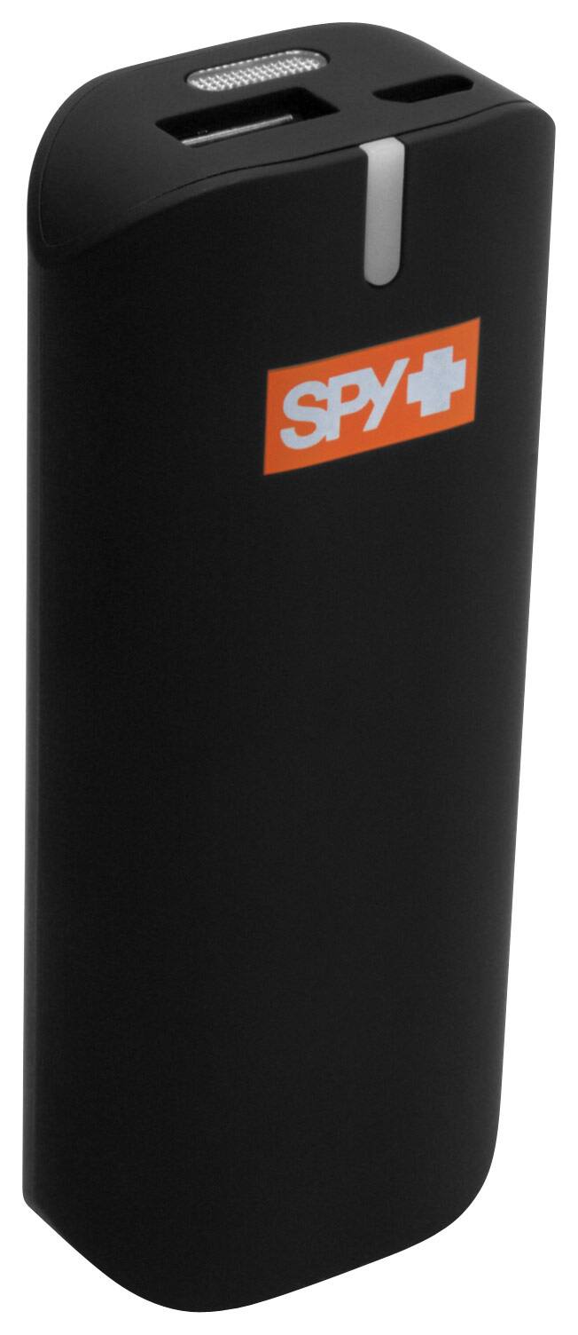 Spy Collective - Juice Portable Charger - Black - Larger Front