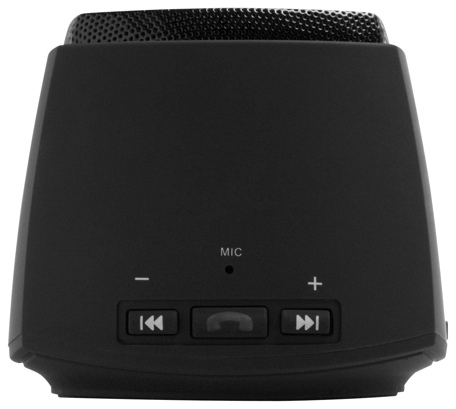 Spy Collective - Siren Portable Bluetooth Speaker - Black - Larger Front