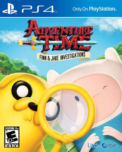 Adventure Time: Finn and Jake Investigations - PlayStation 4 - Larger Front
