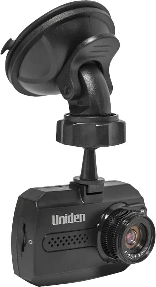 Uniden - Dash Cam - Black - Angle Zoom