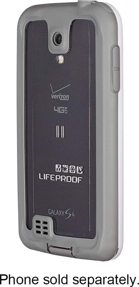 LifeProof - nüüd Case for Samsung Galaxy S 4 Cell Phones - White - Front Zoom
