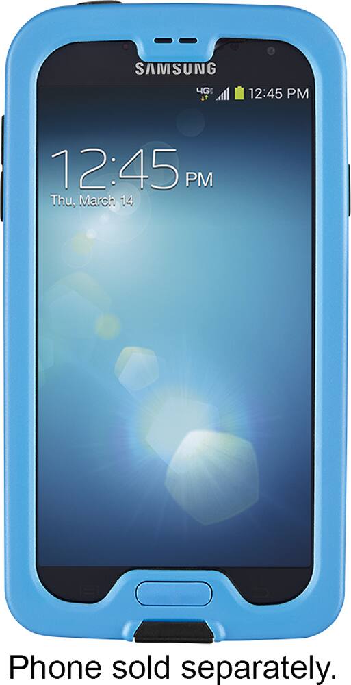LifeProof - nüüd Case for Samsung Galaxy S 4 Cell Phones - Cyan - AlternateView2 Zoom