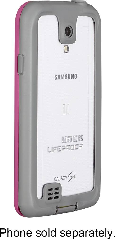 LifeProof - nüüd Case for Samsung Galaxy S 4 Cell Phones - Magenta - Angle Zoom