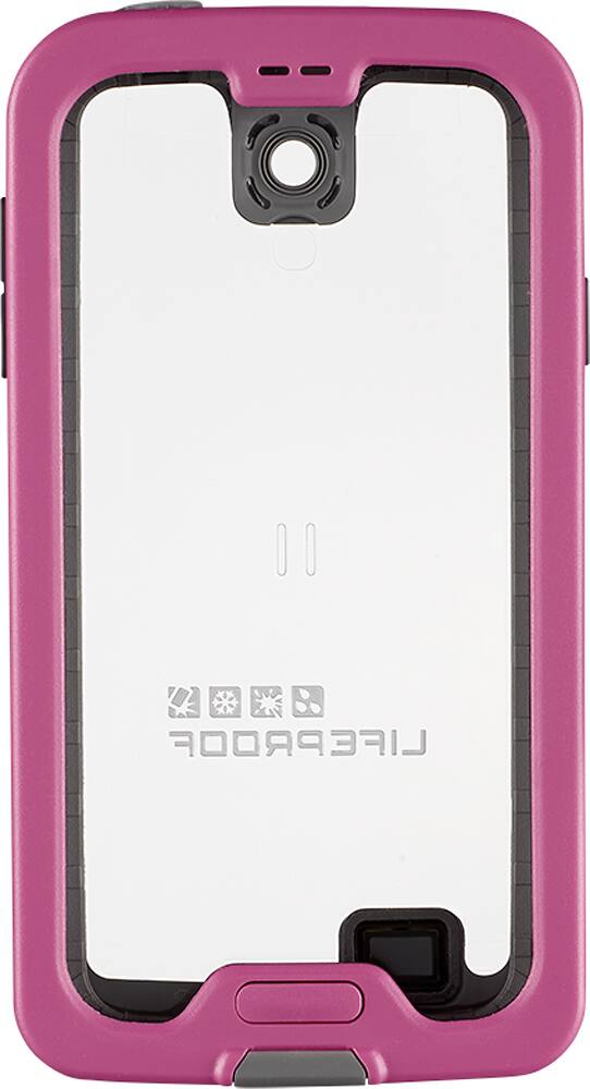 LifeProof - nüüd Case for Samsung Galaxy S 4 Cell Phones - Magenta - AlternateView3 Zoom