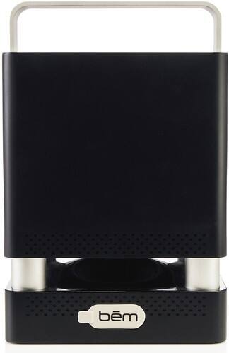 bem wireless - Party Block Wireless Bluetooth Speaker - Black - Larger Front
