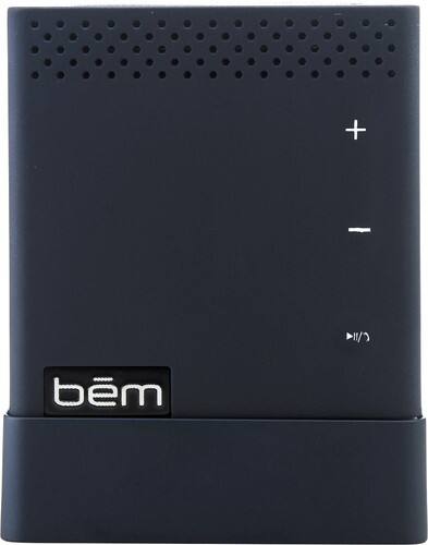 bem wireless - Mojo Portable Bluetooth Speaker - Blue - Larger Front