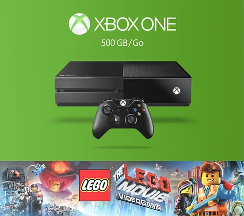 Microsoft - Xbox One The Lego Movie Videogame Bundle - Black - Larger Front