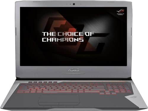Asus - 17.3" Laptop - Intel Core i7 - 12GB Memory - 1TB Hard Drive - Silver/Copper/Black - Larger Front