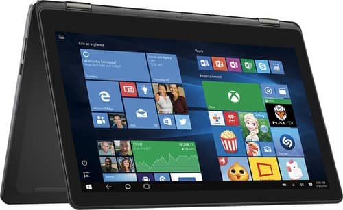Dell - Inspiron 15.6" Touch-Screen Laptop - Intel Core i5 - 8GB Memory - 500GB Hard Drive - Black - Larger Front