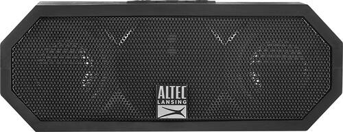 ALTEC LANSING - Jacket H2O Portable Bluetooth Speaker - Black - Larger Front