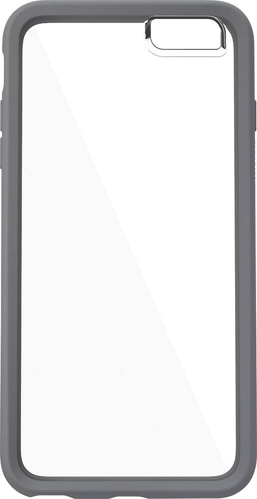 OtterBox - Symmetry Series Case for Apple® iPhone® 6 Plus - Clear/Gray - AlternateView3 Zoom