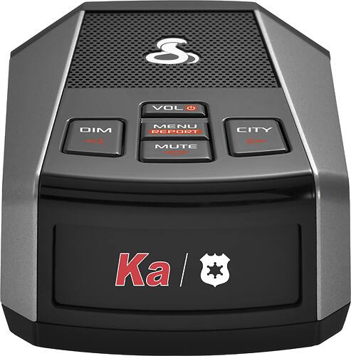 Cobra - Digital Radar Detector - Black/Gray - Larger Front