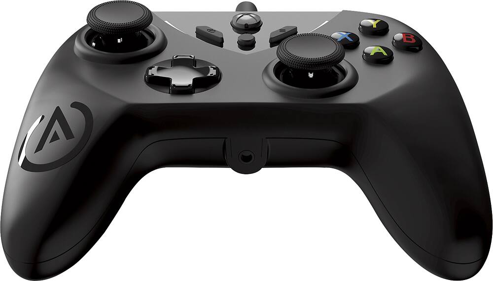 Power A - Fus1on Wired Controller for Xbox One - Black - Angle Zoom