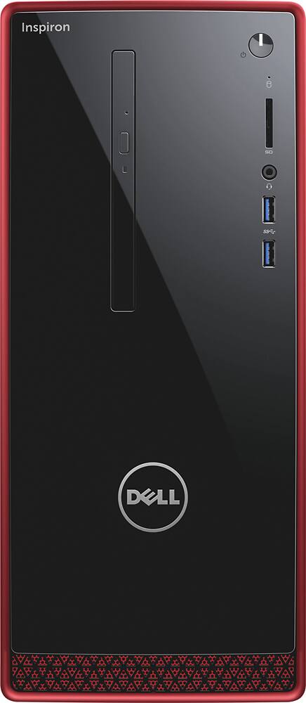 Dell - Inspiron Desktop - AMD FX-Series - 16GB Memory - 2TB Hard Drive - Black - Front Zoom