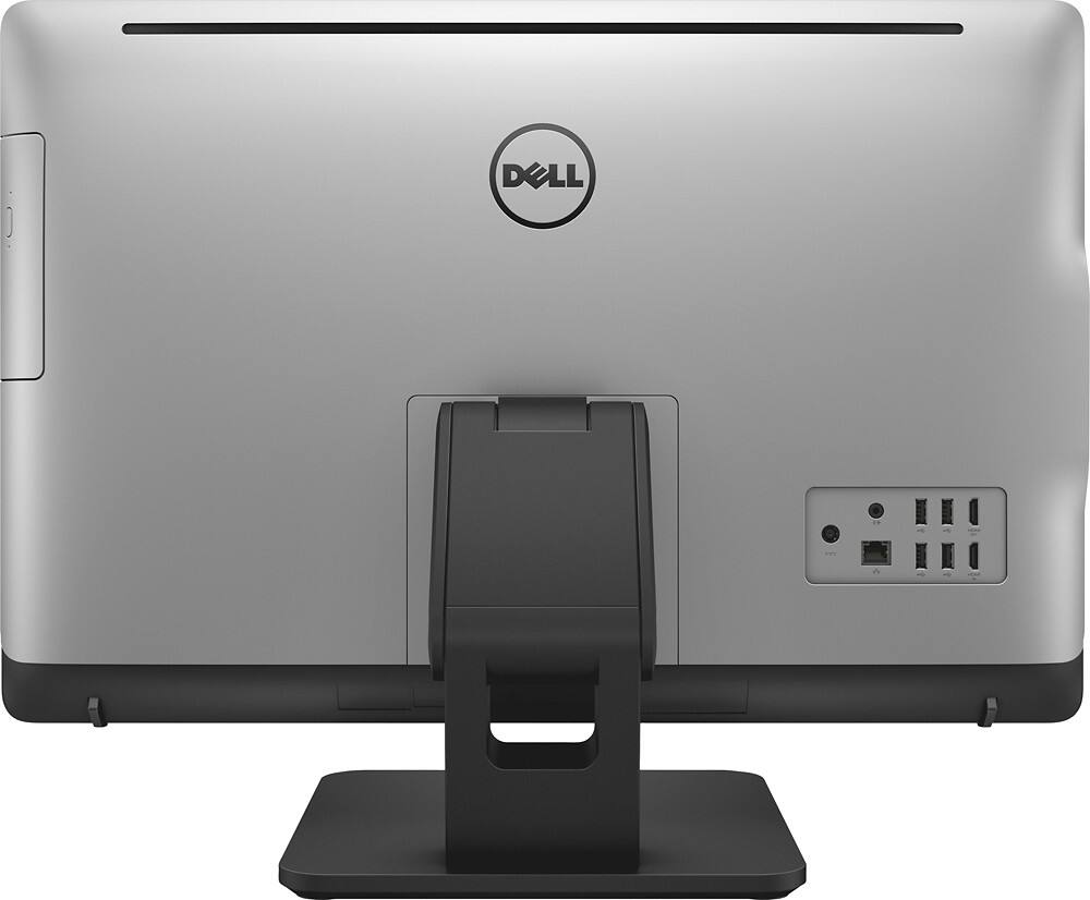 Dell - Inspiron 23.8" Touch-Screen All-In-One - Intel Core i5 - 12GB Memory - 1TB Hard Drive - Silver/Black - Back Zoom
