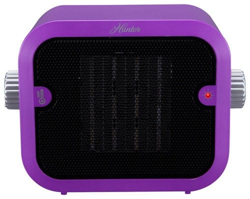 Hunter - Ceramic Heater - Purple - Larger Front