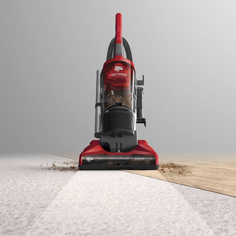 Dirt Devil - Pro Power Bagless Upright Vacuum - Red/Black/Gray - AlternateView13 Zoom