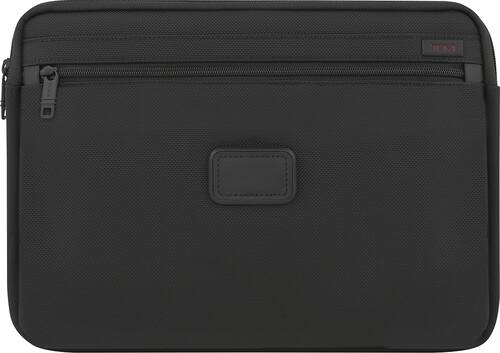 Tumi - Slim Laptop Cover - Black - Larger Front