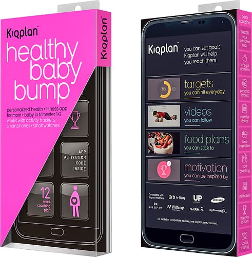 Kiqplan - Healthy Baby Bump 12-Week Digital Coaching App Subscription - Multi - Larger Front