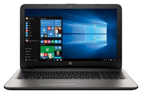 HP - 15.6" Touch-Screen Laptop - AMD A6-Series - 4GB Memory - 500GB Hard Drive - Turbo Silver - Larger Front